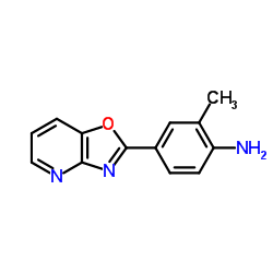 2-METHYL-4-OXAZOLO[4,5-B]PYRIDIN-2-YL-PHENYLAMINE Structure