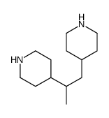 4-(1-piperidin-4-ylpropan-2-yl)piperidine Structure