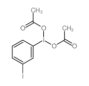 1-diacetoxyiodanyl-3-iodo-benzene Structure