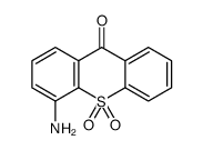 4-amino-10,10-dioxothioxanthen-9-one结构式