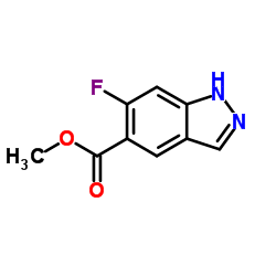 Methyl 6-fluoro-1H-indazole-5-carboxylate Structure