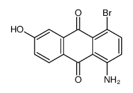 1-amino-4-bromo-6-hydroxyanthracene-9,10-dione Structure