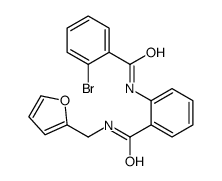 2-[(2-bromobenzoyl)amino]-N-(furan-2-ylmethyl)benzamide Structure
