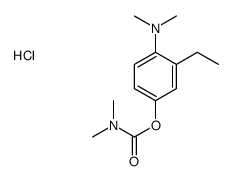 [4-(dimethylcarbamoyloxy)-2-ethylphenyl]-dimethylazanium,chloride Structure