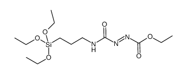 (C2H5O)3Si-(CH2)3-NH-CO-N=N-COOC2H5 Structure