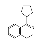 Isoquinoline, 1-cyclopentyl-3,4-dihydro- (9CI)结构式