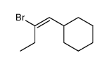 ((E)-2-Bromo-but-1-enyl)-cyclohexane Structure