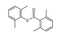 2-(2,6-dimethylphenyl)sulfinylsulfanyl-1,3-dimethylbenzene结构式
