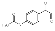 N-(4-(2-氧代乙酰基)苯基)乙酰胺结构式