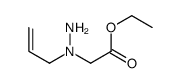 Acetic acid, [1-(2-propenyl)hydrazino]-, ethyl ester (9CI) picture