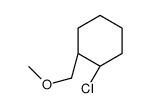 (1R,2S)-1-chloro-2-(methoxymethyl)cyclohexane结构式