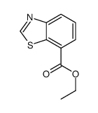 7-Benzothiazolecarboxylicacid,ethylester(9CI) Structure