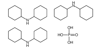 dicyclohexylazanium,phosphate结构式
