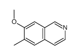 Isoquinoline, 7-methoxy-6-methyl- (9CI) picture