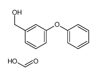 formic acid,(3-phenoxyphenyl)methanol结构式