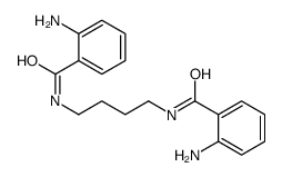 2-amino-N-[4-[(2-aminobenzoyl)amino]butyl]benzamide Structure