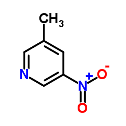 3-Methyl-5-nitropyridine Structure