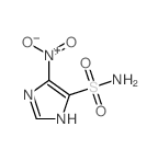 1H-Imidazole-5-sulfonamide,4-nitro- structure