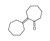 2-(cycloheptylidene)-1-cycloheptanone结构式