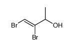 3,4-dibromo-but-3-en-2-ol Structure