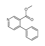 methyl 4-phenylpyridine-3-carboxylate Structure