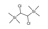 1,2-dichloro-1,2-bis(trimethylsilyl)ethane Structure