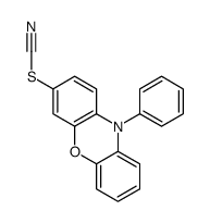 (10-phenylphenoxazin-3-yl) thiocyanate Structure