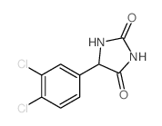 Hydantoin, 5-(3,4-dichlorophenyl)- structure