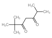 3,5-Heptanedione,2,2,6-trimethyl-结构式