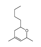 2-butyldihydro-4,6-dimethylpyran, mixed isomers Structure