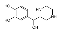1,2-Benzenediol, 4-(hydroxy-2-piperazinylmethyl)- (9CI)结构式