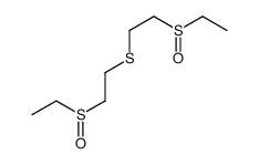 1-ethylsulfinyl-2-(2-ethylsulfinylethylsulfanyl)ethane Structure