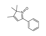 2,2,3-trimethyl-1-oxido-5-phenylpyrrol-1-ium Structure