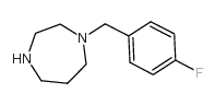 1-(4-fluorobenzyl)-1,4-diazepane Structure