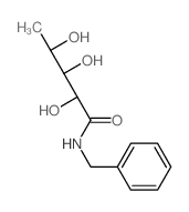 N-benzyl-2,3,4-trihydroxy-pentanamide结构式