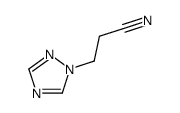 1H-1,2,4-噻唑-1-丙腈结构式