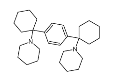 1,1'-(1,4-Phenylenedicyclohexylidene)bis[piperidine] Structure