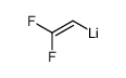 difluorovinyl lithium Structure