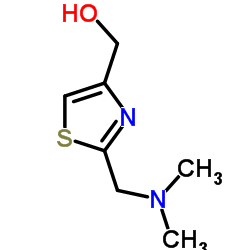 2-(dimethylaminomethyl)-4-thiazolemethanol Structure