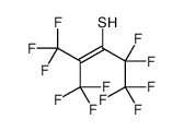 1,1,1,4,4,5,5,5-octafluoro-2-(trifluoromethyl)pent-2-ene-3-thiol Structure