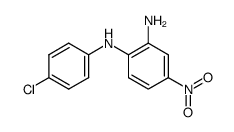 N1-(4-chloro-phenyl)-4-nitro-o-phenylenediamine Structure