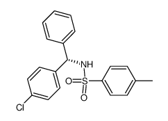 (S)-N-((4-chlorophenyl)(phenyl)methyl)-4-methylbenzenesulfonamide Structure