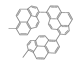 1,8-bis(6-methylpyren-1-yl)pyrene结构式