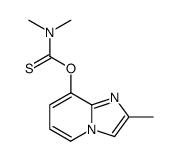 O-(2-methylimidazo<1,2-a>pyridin-8-yl) dimethylthiocarbamate Structure