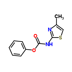 Carbamic acid, N-(4-Methyl-2-thiazolyl)-, phenyl ester图片