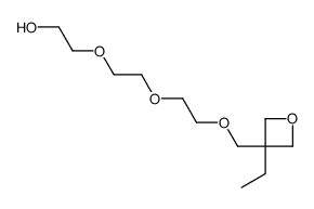 2-[2-[2-[(3-ethyloxetan-3-yl)methoxy]ethoxy]ethoxy]ethanol Structure