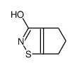 5,6-dihydro-4H-cyclopenta[d][1,2]thiazol-3-one Structure