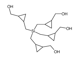 ((silanetetrayltetrakis(methylene))tetrakis(cyclopropane-2,1-diyl))tetramethanol结构式