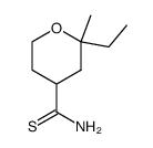 2H-Pyran-4-carbothioamide,2-ethyltetrahydro-2-methyl-(9CI) Structure