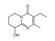 3-ethyl-9-hydroxy-2-methyl-6,7,8,9-tetrahydropyrido[1,2-a]pyrimidin-4-one Structure